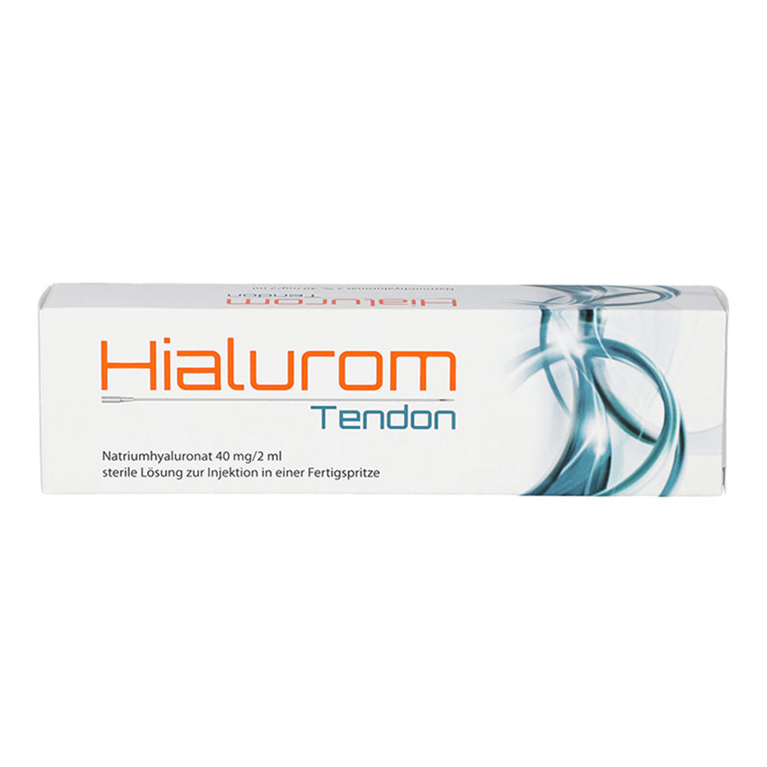 Frontansicht Hialurom Tendon Verpackung