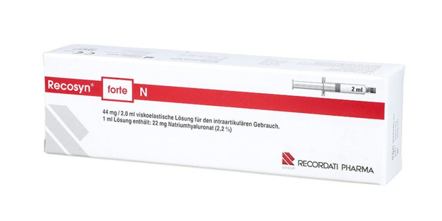 Seitenansicht Recosyn Forte N Verpackung