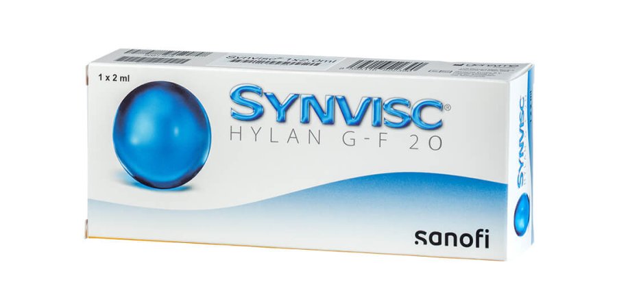 Seitenansicht Synvisc Verpackung