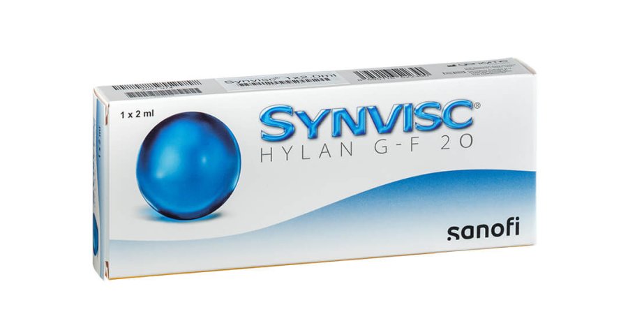 Seitenansicht Synvisc Verpackung